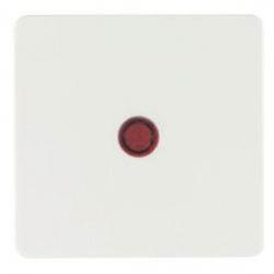 Flächenwippe mit roter Linse - Serie Unico - REV-RITTER weiß - (2,88 Euro)