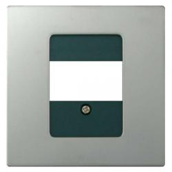 Abdeckung für TAE-Telefondosen-Einsätze - Serie Inox - EVERFLOURISH Edelstahl (Metall-Oberfläche) - (6,53 Euro)