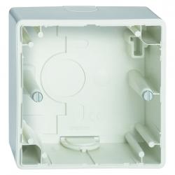 1-fach - Aufputzgehäuse - Serie M-Smart - System M - MERTEN polarweiß (Thermoplast glänzend) - (11,65 Euro)