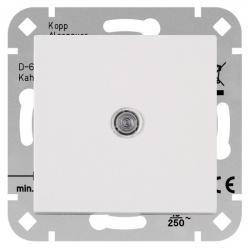 Taster-Wechsler beleuchtet mit beigefügter Glimmlampe (Öffner/Schließer) - zu Serie Athenis - KOPP reinweiß - (19,87 Euro)