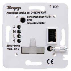 Jalousie-Leistungsteil - Rollladen-/Jalousie-Schalter-Funktion - Serie HK i8 - KOPP 