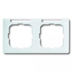 2-fach - Abdeckrahmen mit Sichtfenster - Waagerecht - Serie Reflex SI Linear - BUSCH-JAEGER 