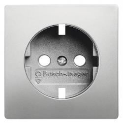Ersatzteil: Steckdosenabdeckungen - einzeln - zu Serie Pur Edelstahl - BUSCH-JAEGER Abdeckung - einzeln - Edelstahl (Metall-Oberfläche) - (20,40 Euro)