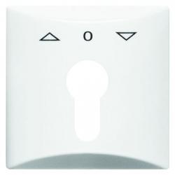 Zentralscheibe für Halbzylinder-Schlüssel-Jalousie-Schalter/Taster - Serie Allwetter 44 - BUSCH-JAEGER alpinweiß - (31,65 Euro)