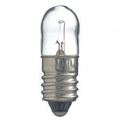 Schwachstrom-Glimm-/Glühlampe mit E 10-Gewinde - für Lichtsignale - BUSCH-JAEGER 12 V - 1,5 mA - (7,36 Euro)