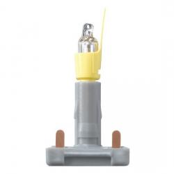 Steck-Glimmlampen-Einheit mit Sockel - für Lichtsignale besonders lichtstark - BUSCH-JAEGER 230 V - 1 mA - (5,02 Euro)