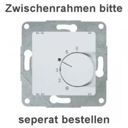 Raumthermostat-Einsatz - mit Absenkung und Öffnerkontakt - PRESTO-VEDDER ultraweiß (helles reinweiß) - (50,64 Euro)
